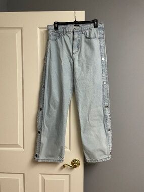 BDG Urban Outfitters Baggy Jeans, Men, Snap Side, Size 32